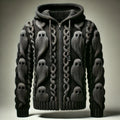Cashmere Cable Hoodie
